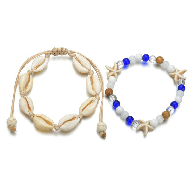 Shell Anklet Set