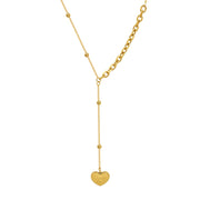 "Pulling at my Heartstrings" Tassel Chain Necklace