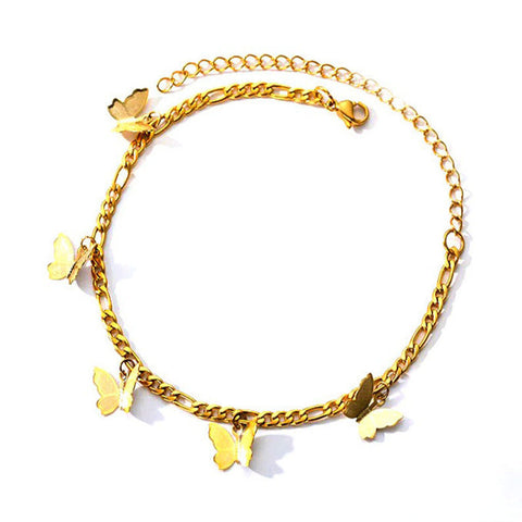 Butterfly Chain Anklet