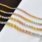 Tri Color Phoenix Tail Necklace